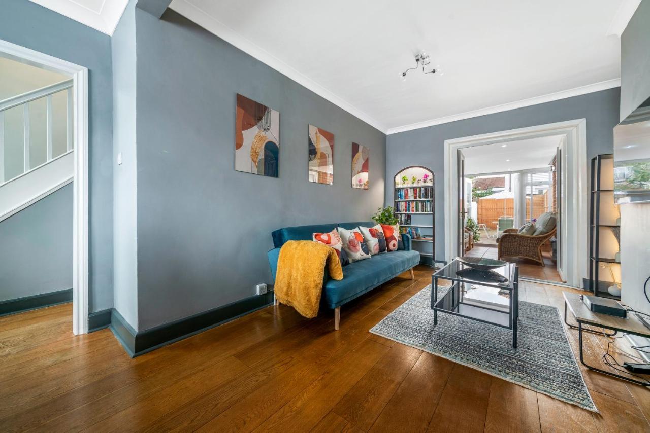 Stunning 3Br House W Garden & Parking In Richmond Villa คิว ภายนอก รูปภาพ